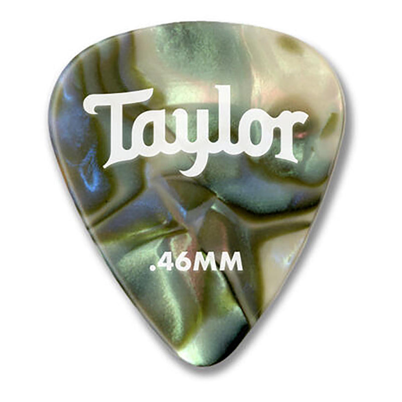 Taylor Celluloid 351 Abalone Picks, 1.21MM 12 Pack