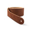Taylor Gemstone Strap Sanded Suede 2.5 Inch, Medium Brown