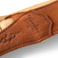 Taylor Gemstone Strap Sanded Suede 2.5 Inch, Medium Brown