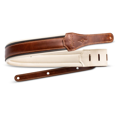 Taylor Renaissance Strap Medium Brown Leather 2.5 Inch