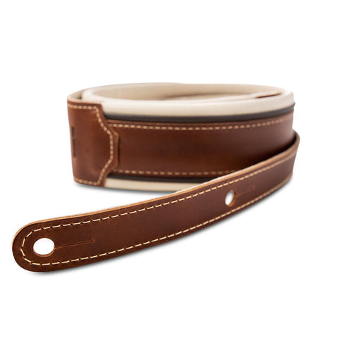 Taylor Renaissance Strap Medium Brown Leather 2.5 Inch