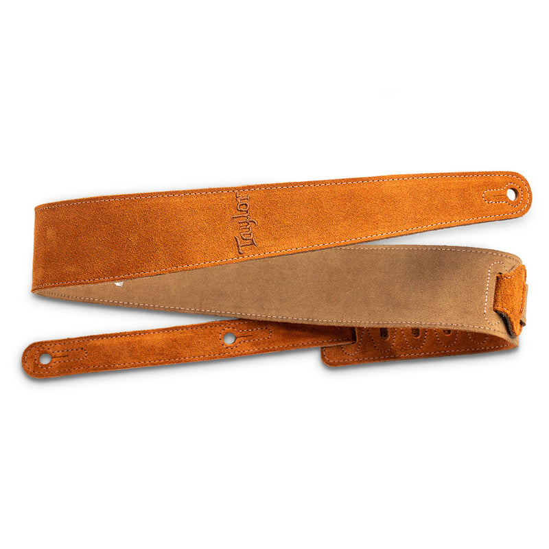 Taylor Strap Embroidered, Suede Honey 2.5 Inch