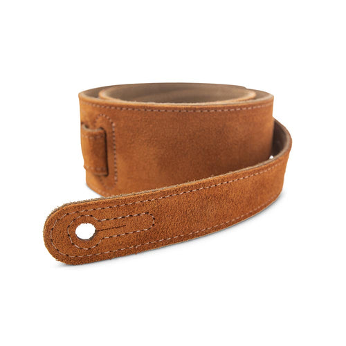 Taylor Strap Embroidered, Suede Honey 2.5 Inch