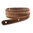 Taylor Wings Distressed Leather Strap 2.5 Inch Dark Brown
