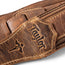 Taylor Wings Distressed Leather Strap 2.5 Inch Dark Brown