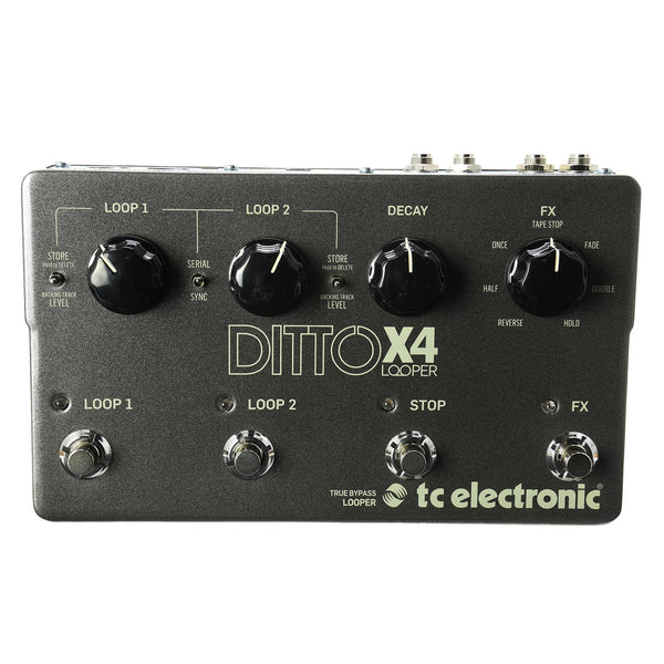 TC Electronic Ditto X4 Looper - Dual Track Looper