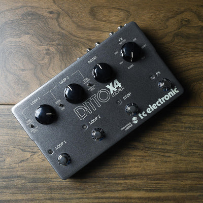 TC Electronic Ditto X4 Looper - Dual Track Looper
