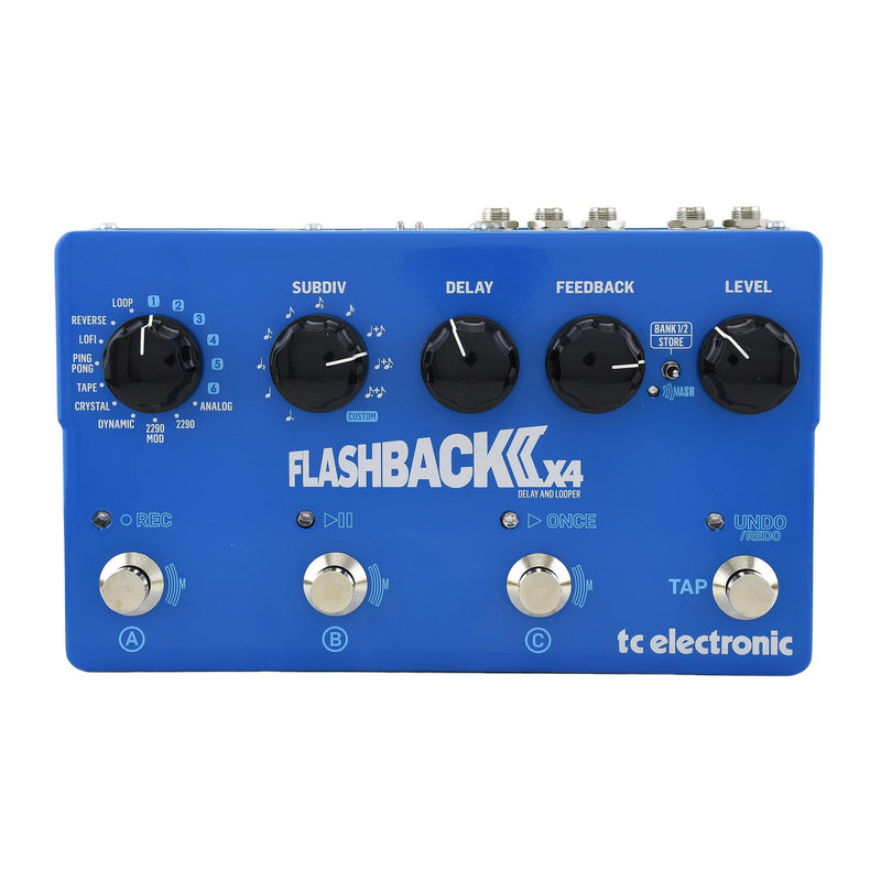flashback pedal TC Electronic Flashback 2 X4 Delay Pedal