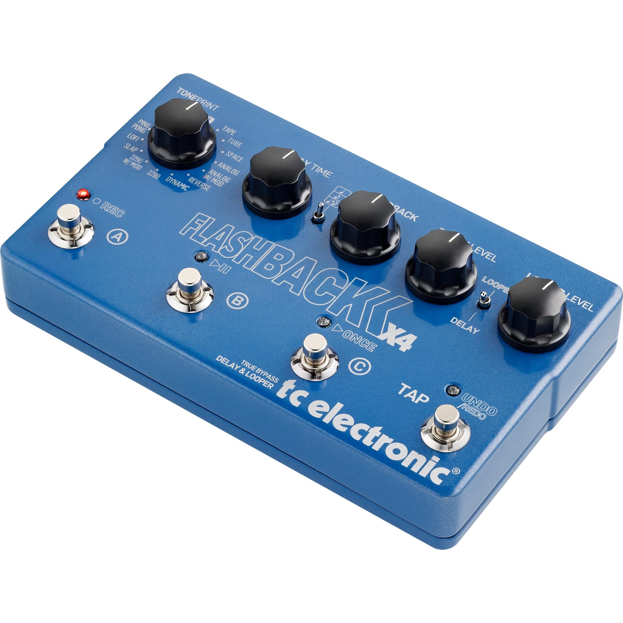 tc electronic FLASHBACK X4 delay ディレイ TC Electronic Flashback X4 Delay Pedal – Russo Music