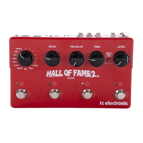 t2 reverb pedal TC Electronic Hall Of Fame 2X4 Reverb Pedal