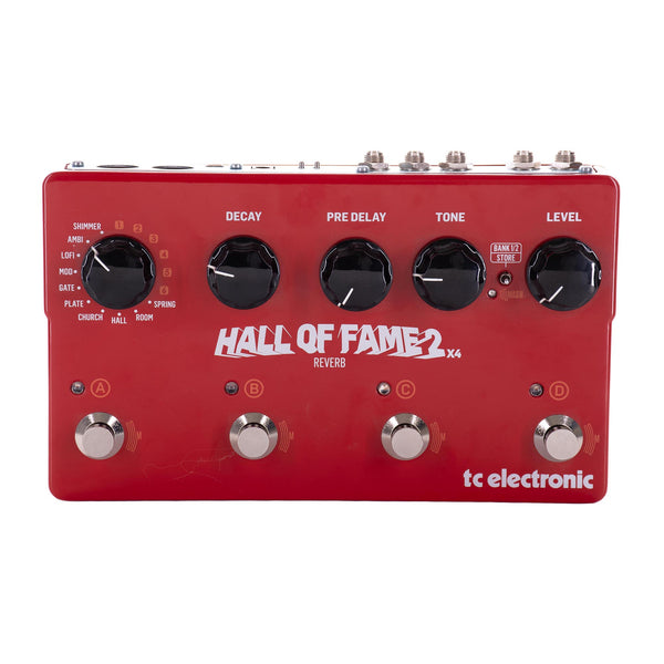ギター tc electronic Hall of Fame Reverb TC Electronic Hall Of Fame 2X4 Reverb Pedal