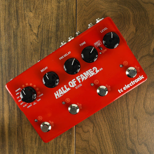 tc electronic hall of fame pedal TC Electronic Hall Of Fame 2X4 Reverb Pedal