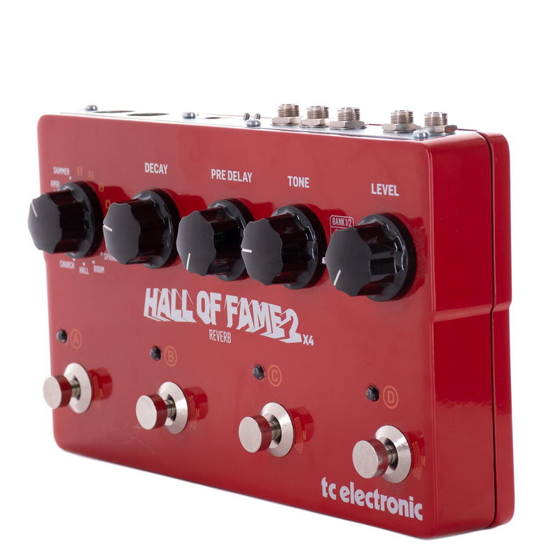 chamber reverb pedal TC Electronic Hall Of Fame 2X4 Reverb Pedal