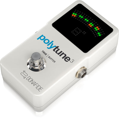 TC Electronic Polytune 3 Ultra-Compact Polyphonic Tuner