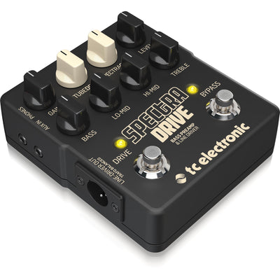TC Electronic Spectradrive Bass Preamp & Drive Pedal With Built-In Tubedrive