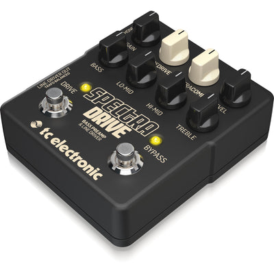 TC Electronic Spectradrive Bass Preamp & Drive Pedal With Built-In Tubedrive