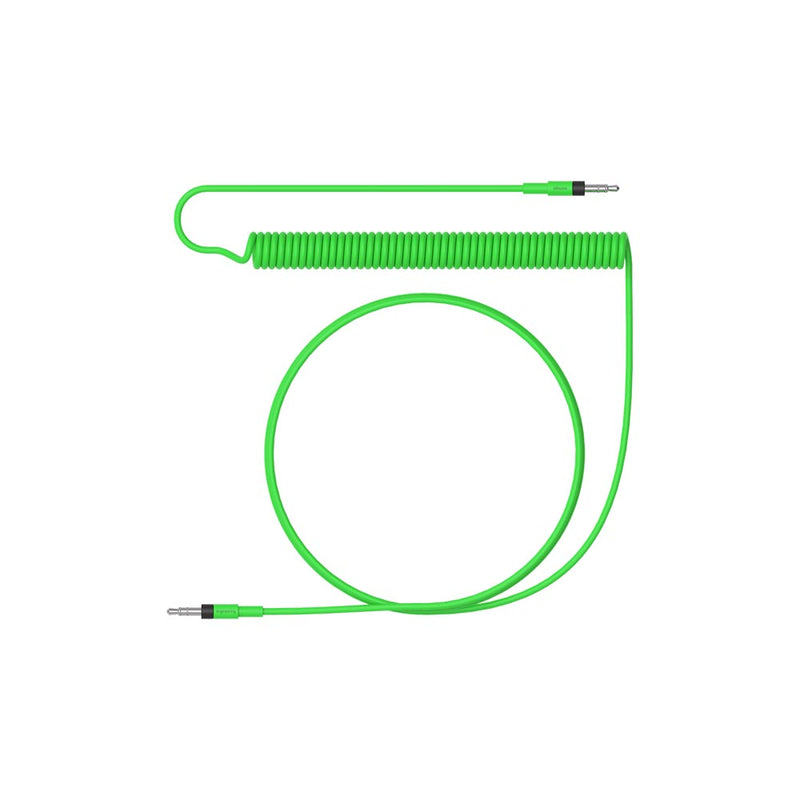 Teenage Engineering Limited Edition Green SC-1 Spiral Audio Sync Cable Rick And Morty