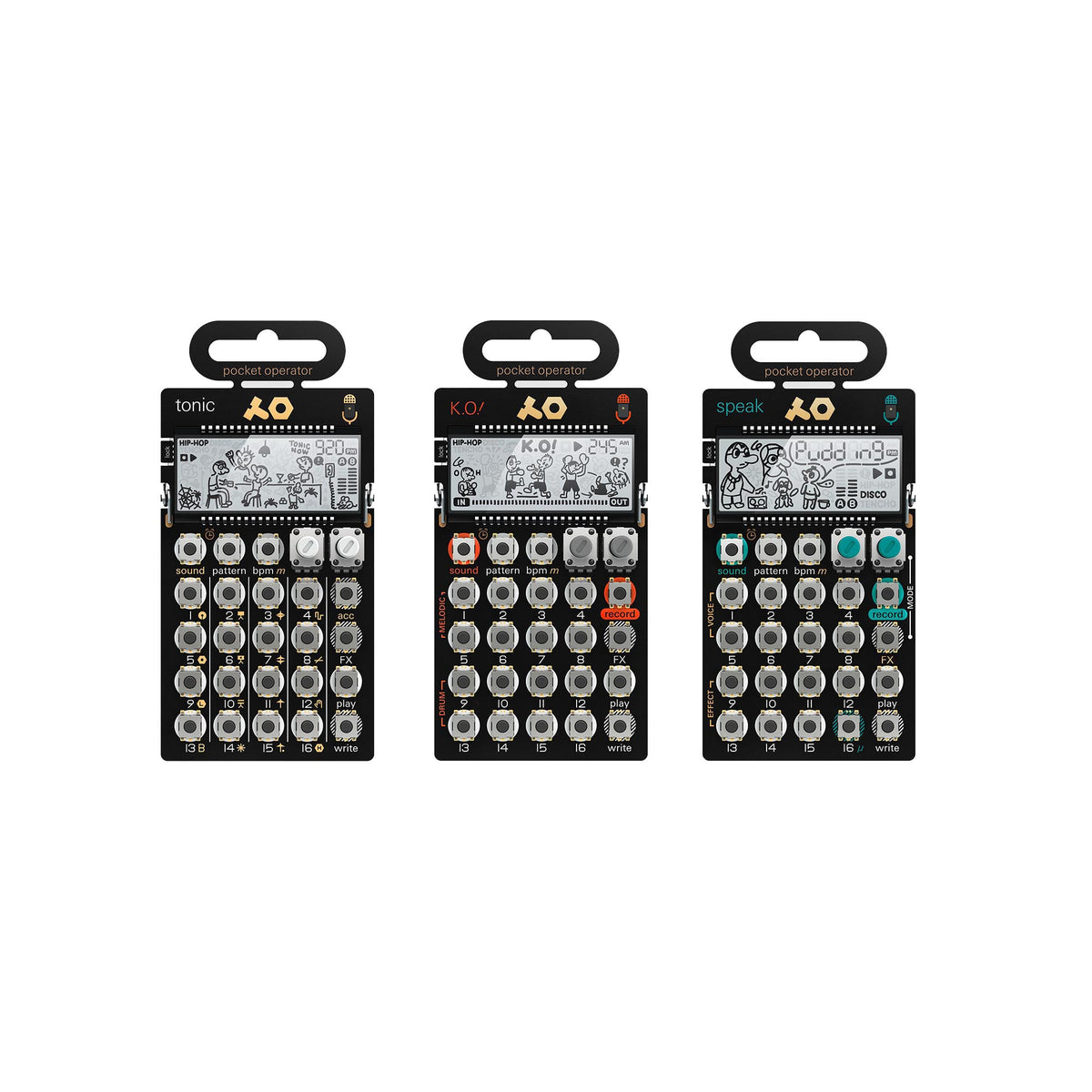 Teenage Engineering PO-30 Metal Series Super Set