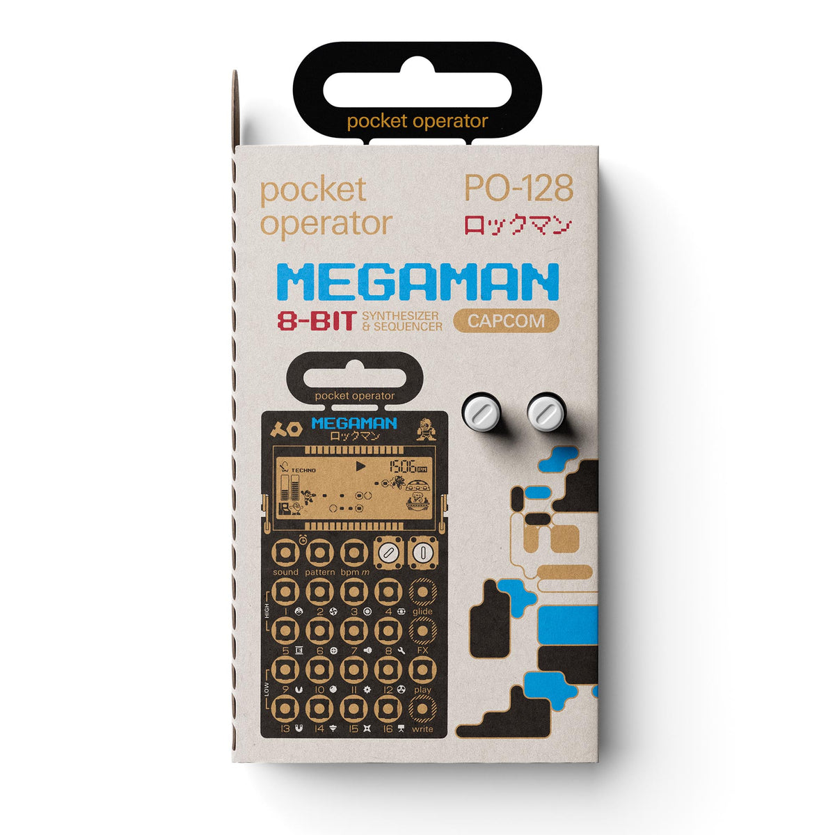 Teenage Engineering Pocket Operator PO-128 Mega Man