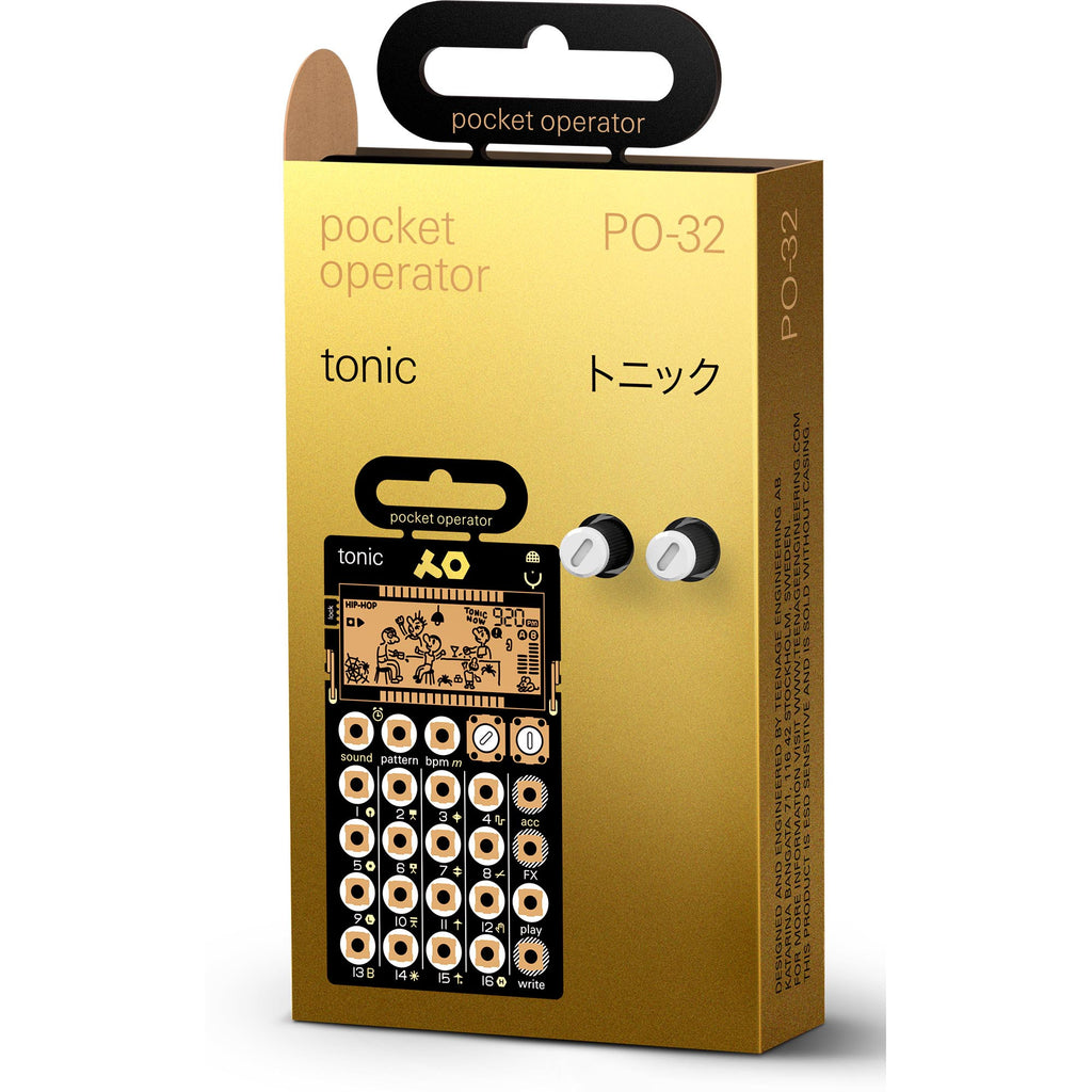 Teenage Engineering Pocket Operator PO-32 Tonic - Drum Synthesizer