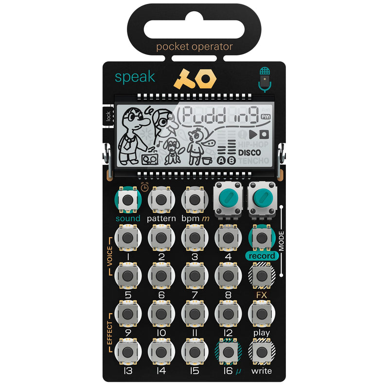Teenage Engineering Pocket Operator PO-35 Speak Vocal Synth and Sequencer