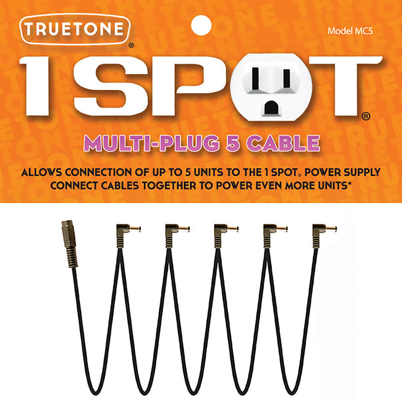 Truetone 1 Spot Multi-Plug 5 Cable