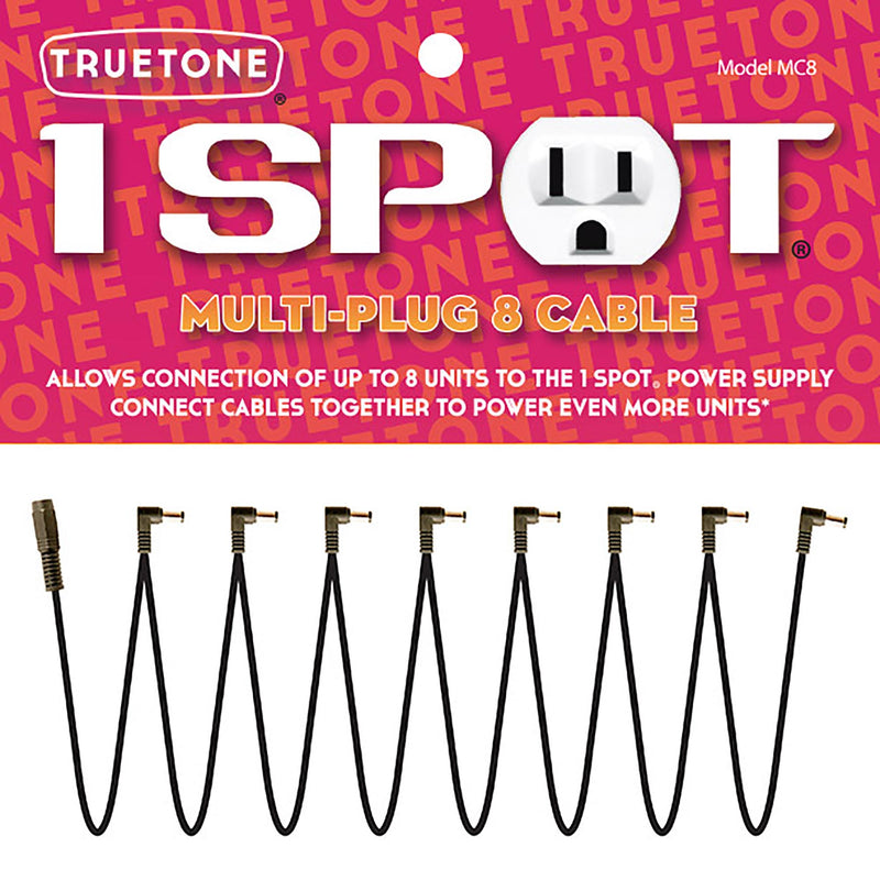 Truetone 1 Spot Multi-Plug 8 Cable