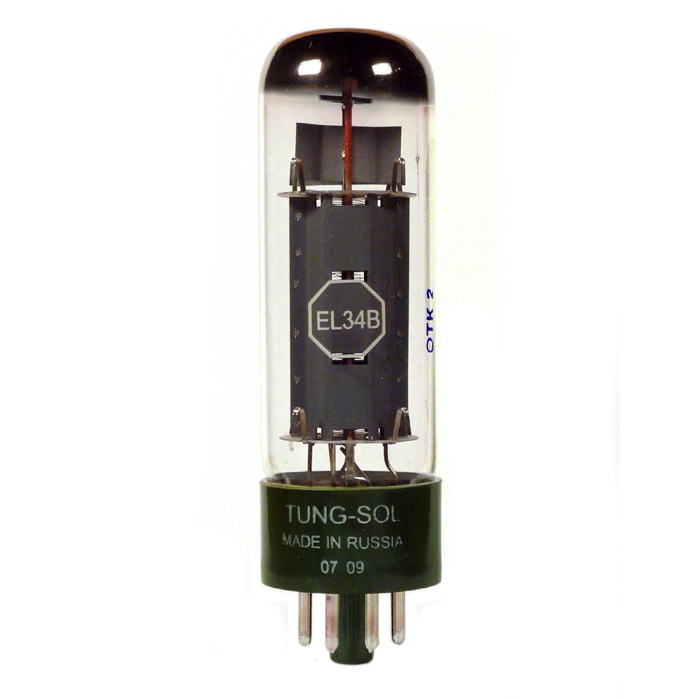 Tung-Sol EL34B Power Tube Duet, Platinum Matched