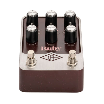Universal Audio Ruby '63 Top Boost Amplifier Effect Pedal