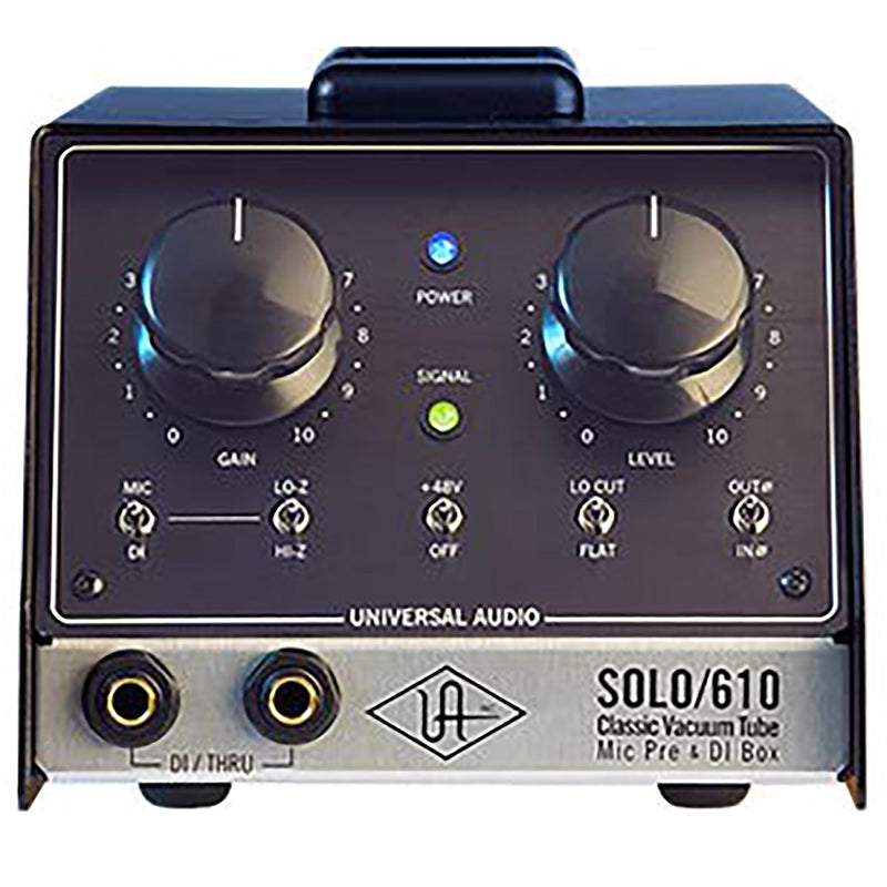 Universal Audio Solo/610 Classic Tube Single Channel Mic Preamplifier And DI Box