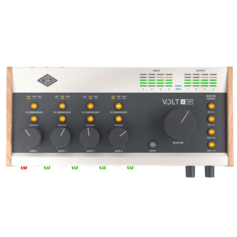 Universal Audio Volt 476P 4-In/4-Out USB 2.0 Audio Interface With Audio Software Suite