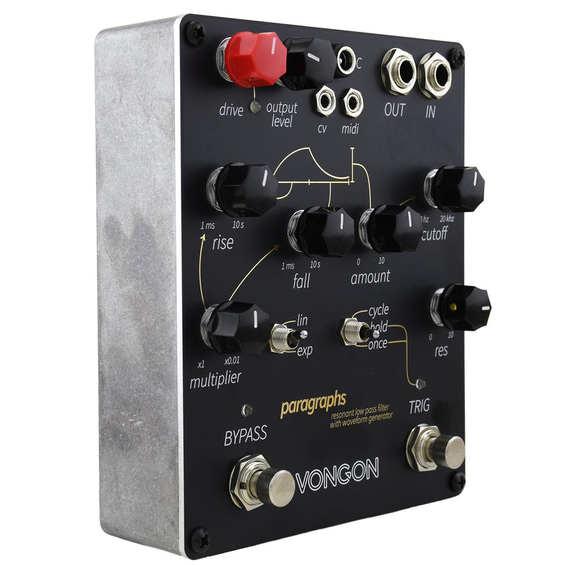 Vongon Paragraphs Resonant Low Pass Filter With Waveform Generator
