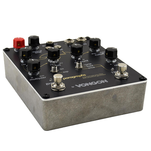 Vongon Paragraphs Resonant Low Pass Filter Effect Pedal w/ Waveform Generator