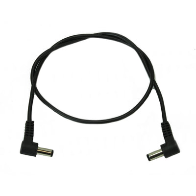 Voodoo Lab 18" 2.1mm Right Angle Barrel Cable Ang/Ang