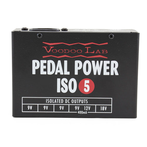 isolated guitar pedal power supply Voodoo Lab Compact 5-Output Isolated Power Supply