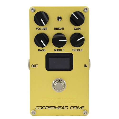 vox overdrive pedal Vox Copperhead Drive Valve Distortion Pedal