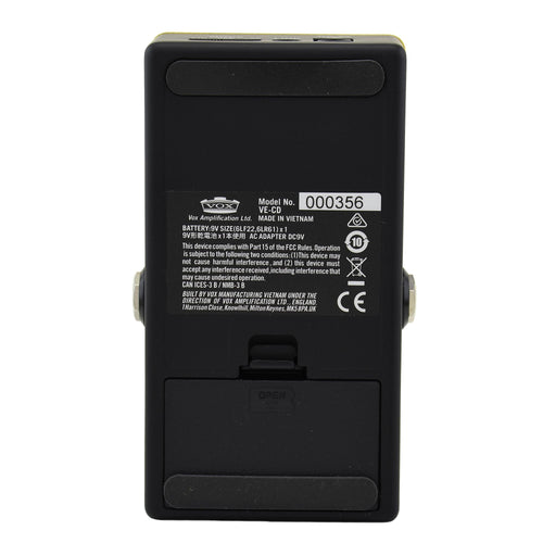 Vox Copperhead Drive Valve Distortion Pedal