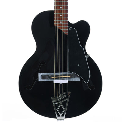 Vox Giulietta VGA-3PS Archtop Acoustic Electric, Trans Black
