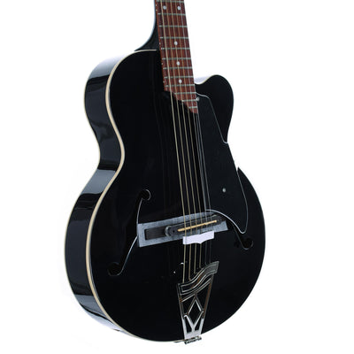 Vox Giulietta VGA-3PS Archtop Acoustic Electric, Trans Black