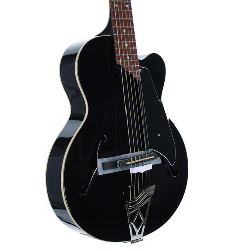 Vox Giulietta VGA-3PS Archtop Acoustic Electric, Trans Black