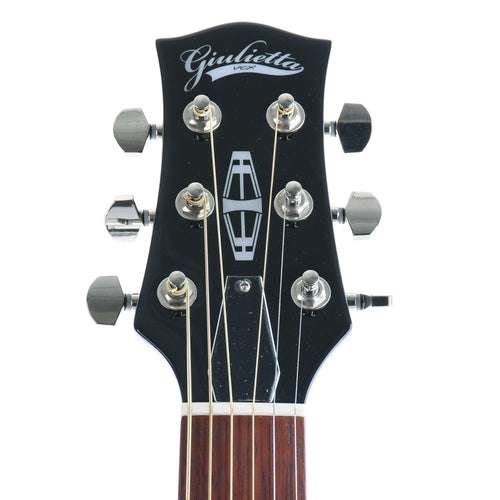 Vox Giulietta VGA-3PS Archtop Acoustic Electric, Trans Black