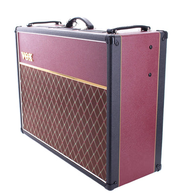 Vox Limited Edition AC30C2 30 Watt 2x12 Tube Combo, Two Tone Black and Red Tolex
