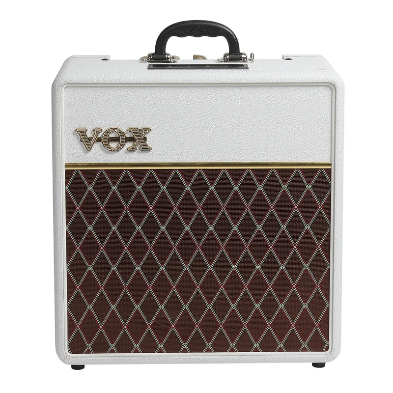 Vox Limited Edition AC4C1 4W 1x10 Classic Tube Amp - White Bronco