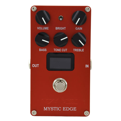 vox guitar pedals Vox Mystic Edge Valve Distortion Pedal