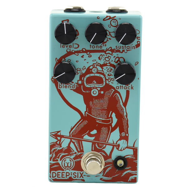 Walrus Audio Deep Six Compressor V3, Red (Gear Hero Exclusive)