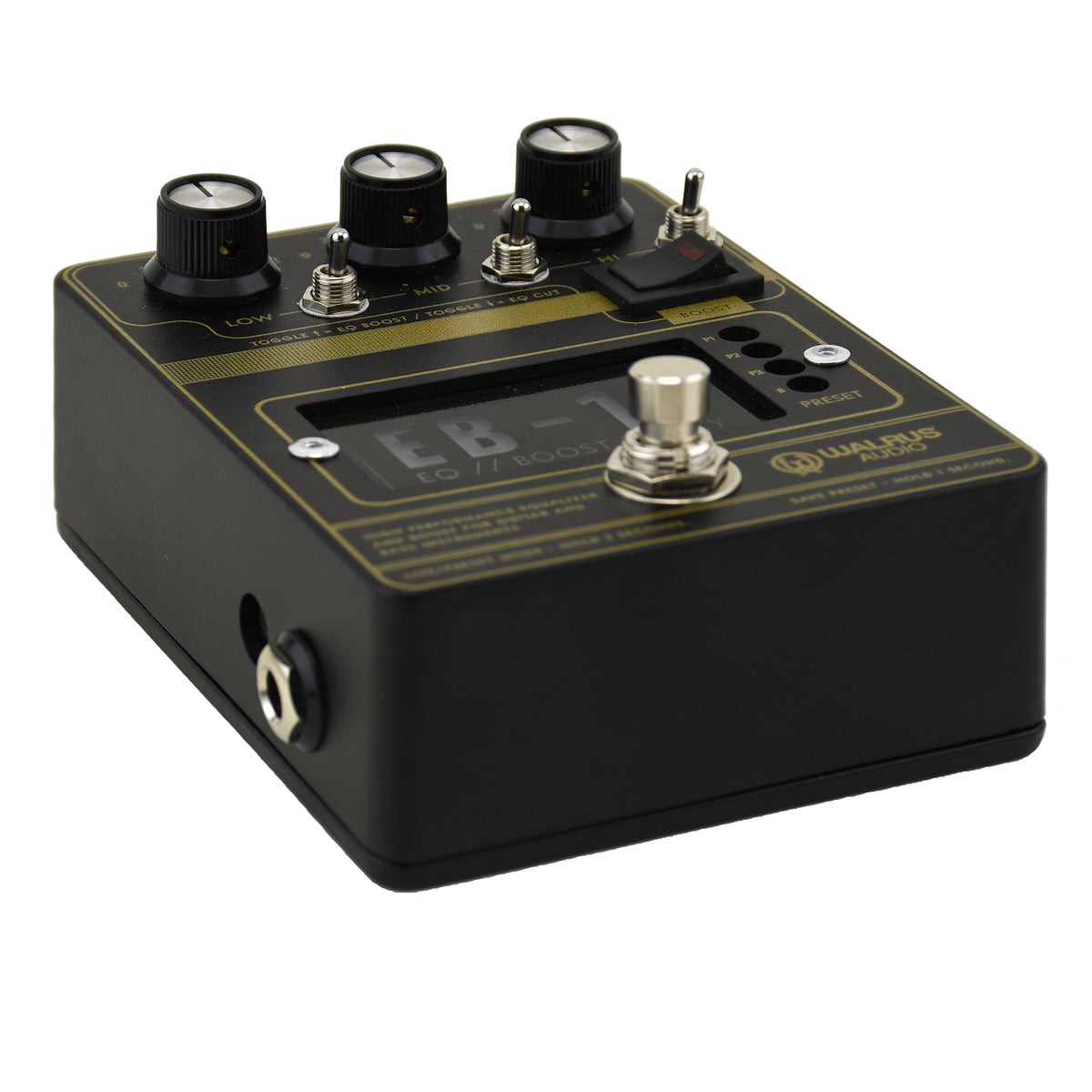Walrus Audio EB10 Preamp/EQ/Boost, Black