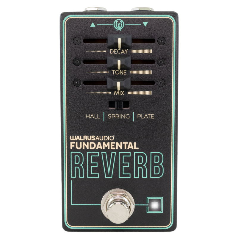 Walrus Audio Fundamental Series Reverb Effect Pedal