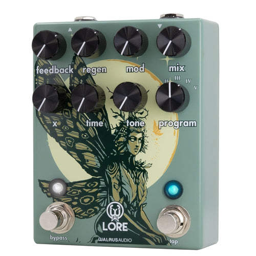 Walrus Audio Lore Reverse Soundscape Generator Effect Pedal