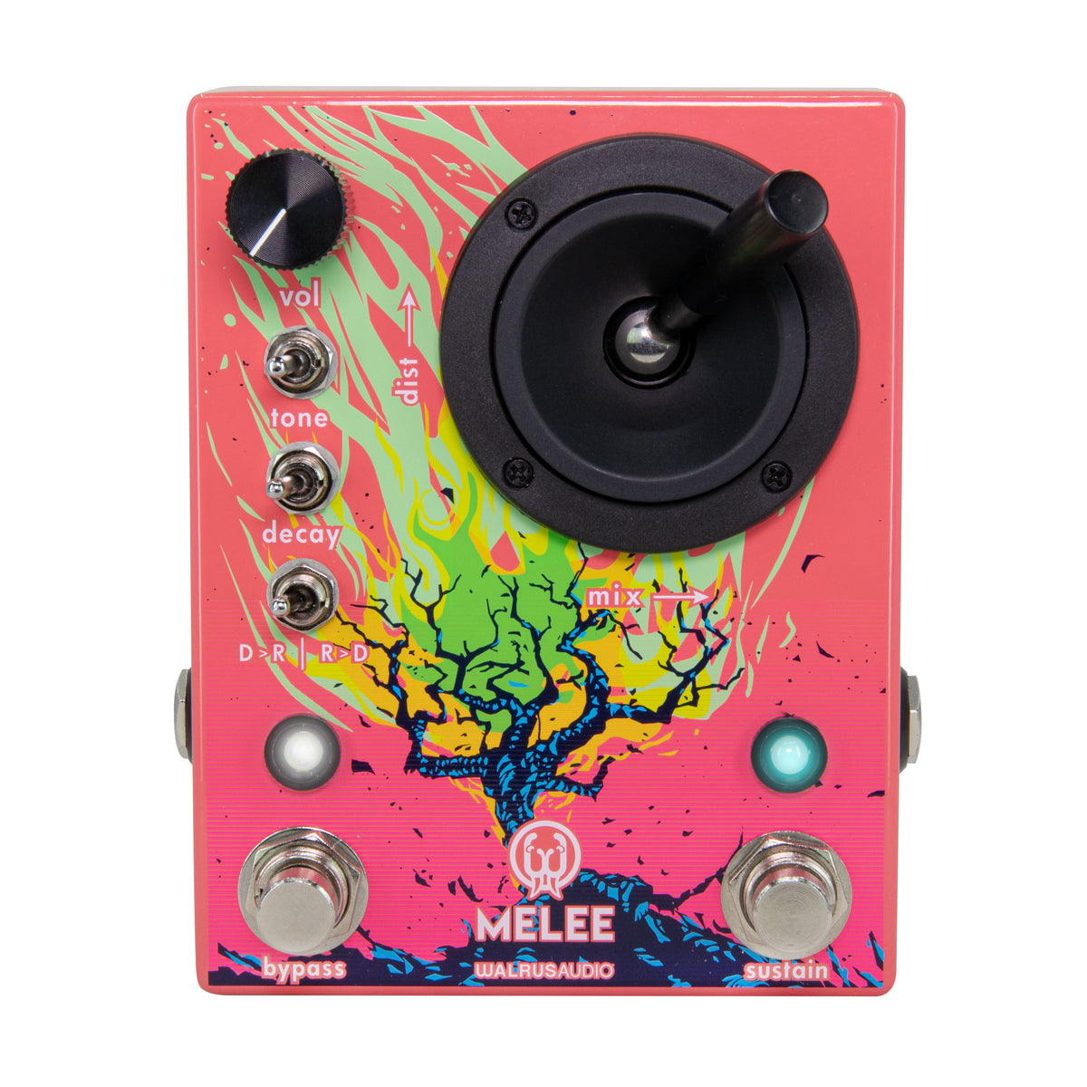 Walrus Audio Melee Wall Of Noise Reverb and Distortion Pedal