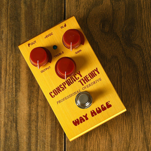 conspiracy theory pedal Way Huge Conspiracy Theory Overdrive Pedal
